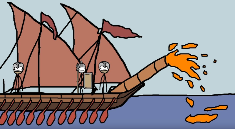 Illustration for article titled Algunas de las armas más absurdas que usaron en la Edad Media, explicadas con caricaturas
